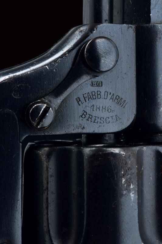 Revolver a Percussione Centrale Mod. 1874 della Reale Fabb. Armi Brescia