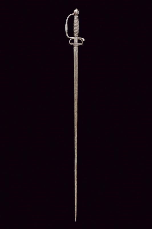 Spadino Decorato in Argento