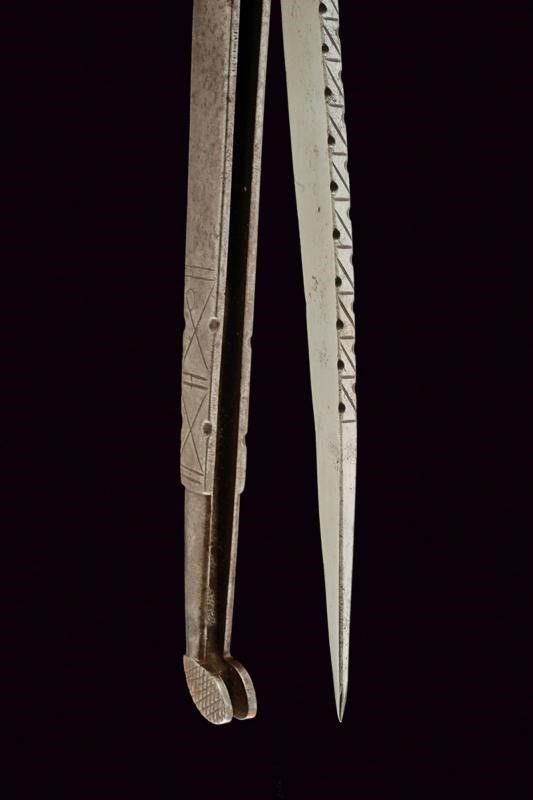 Lungo e Raro Coltello Pieghevole