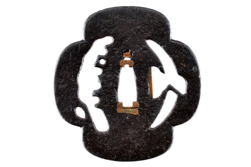 Tsuba Firmata Yamakichibei