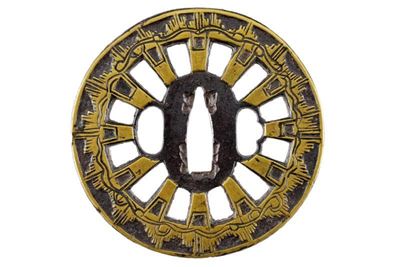 Tsuba in Stile Kyoto