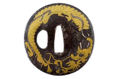 Tsuba in Stile Kyoto