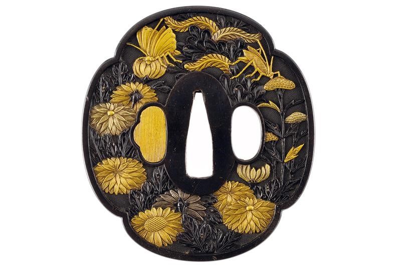 Paio di Tsuba da Daisho di Scuola Mino