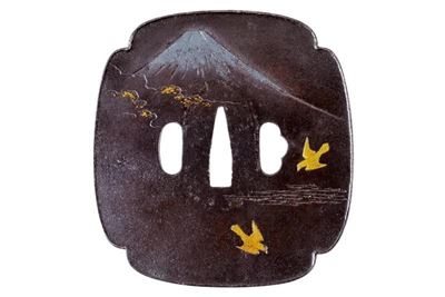 Tsuba di Scuola Jakushi
