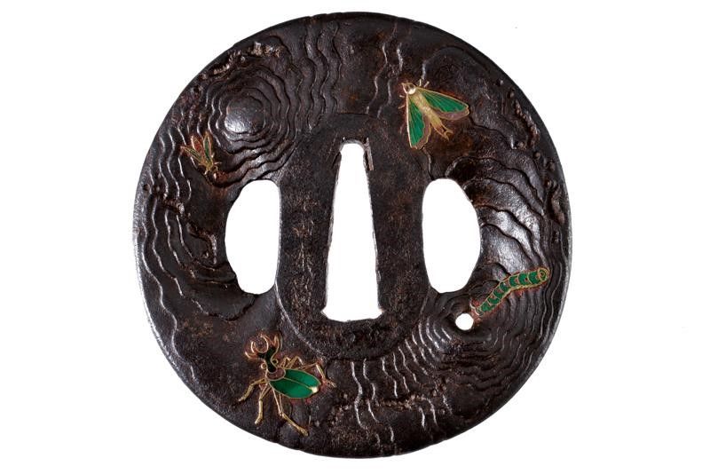 Bella Tsuba Firmata Hirata Haruaki
