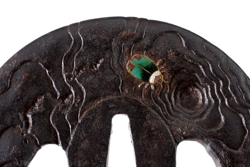 Bella Tsuba Firmata Hirata Haruaki