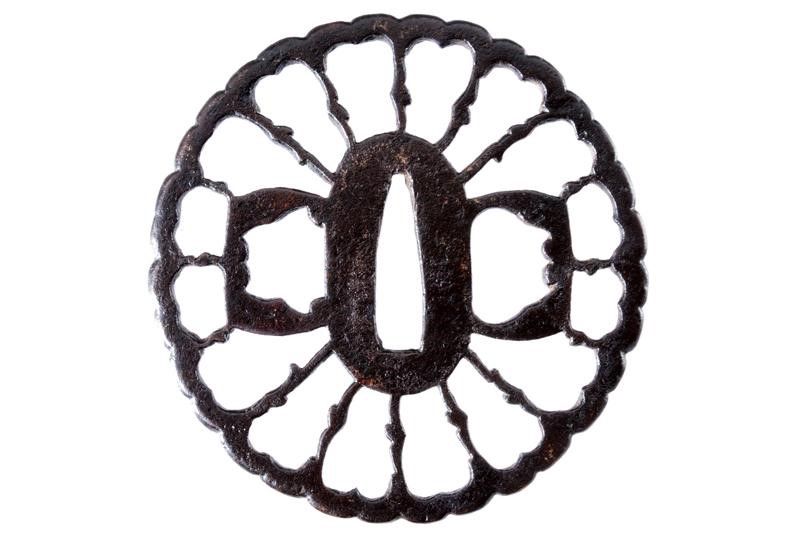 Tsuba Firmata Masakazu
