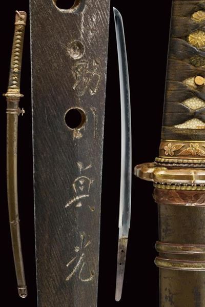 Katana Gunto Militare Firmata Sadamitzu