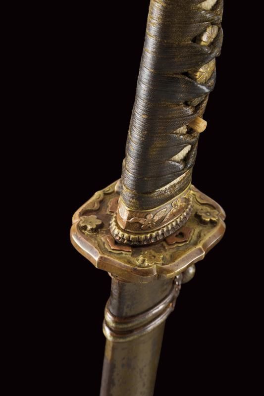 Katana Gunto Militare Firmata Sadamitzu