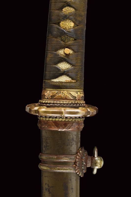 Katana Gunto Militare Firmata Sadamitzu
