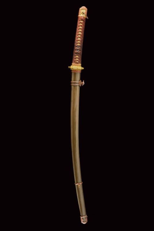Katana Gunto Militare di Scuola Mino Seki