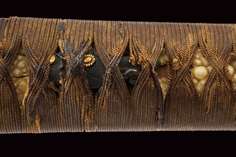 Bel Wakizashi con Importanti Fuchi-kashira