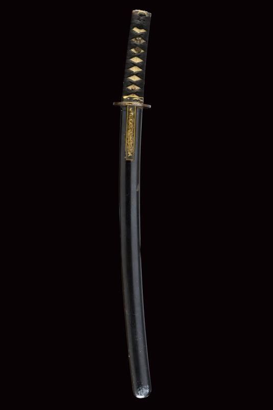 Wakizashi Firmata Fujiwara Kuni Yoshi Tsukurukore