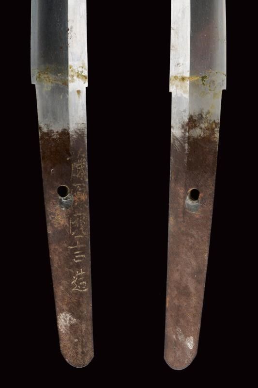Wakizashi Firmata Fujiwara Kuni Yoshi Tsukurukore