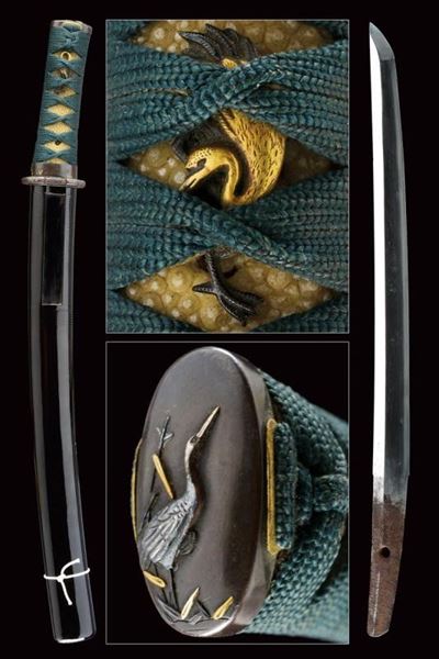 Tanto in Piccolo Koshirae Foggiato a Katana