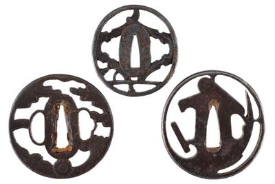 Lotto di Tre Tsuba
