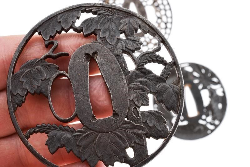 Lotto di Tre Tsuba