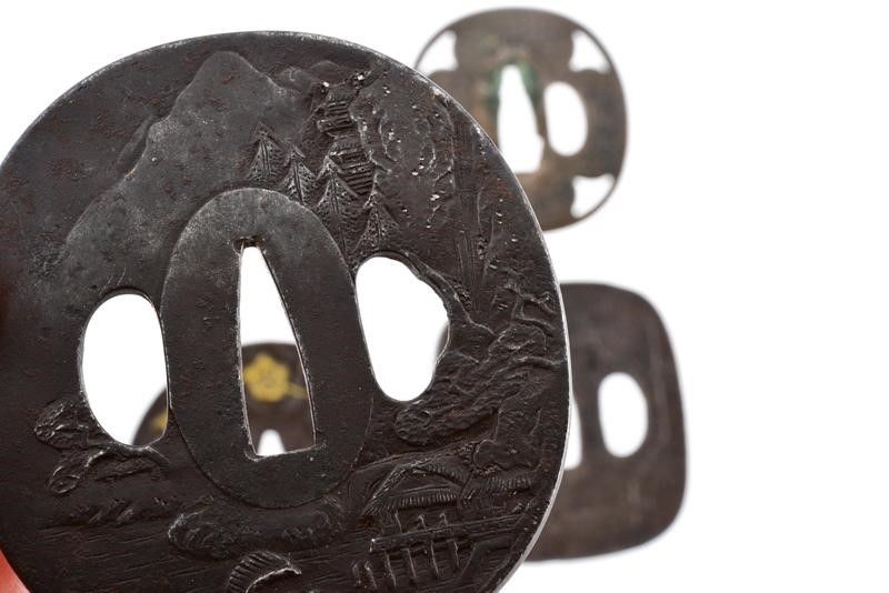 Lotto di Quattro Tsuba
