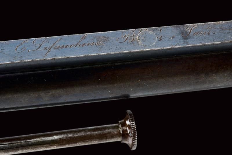 Rarissimo Revolver Lefaucheux a Spillo a Tripla Azione