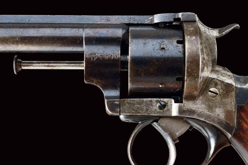 Rarissimo Revolver Lefaucheux a Spillo a Tripla Azione