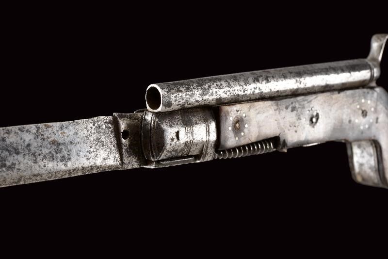 Pistola a Luminello con Coltello Pieghevole