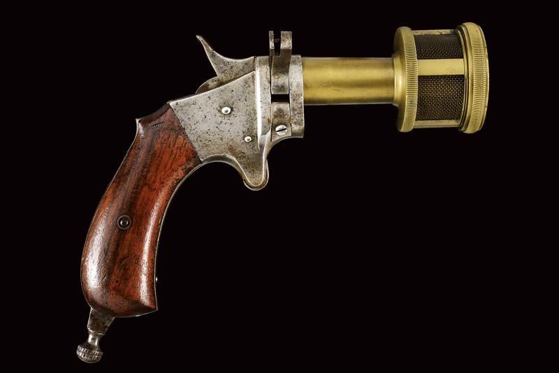 Pistola Muller Breveté a Retrocarica