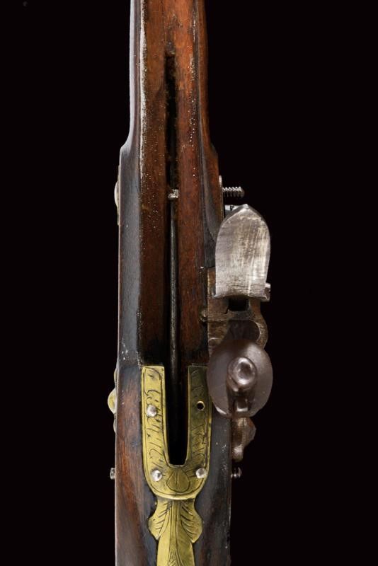Fucile Corto a Pietra Focaia Combinato con un Dha (sciabola)