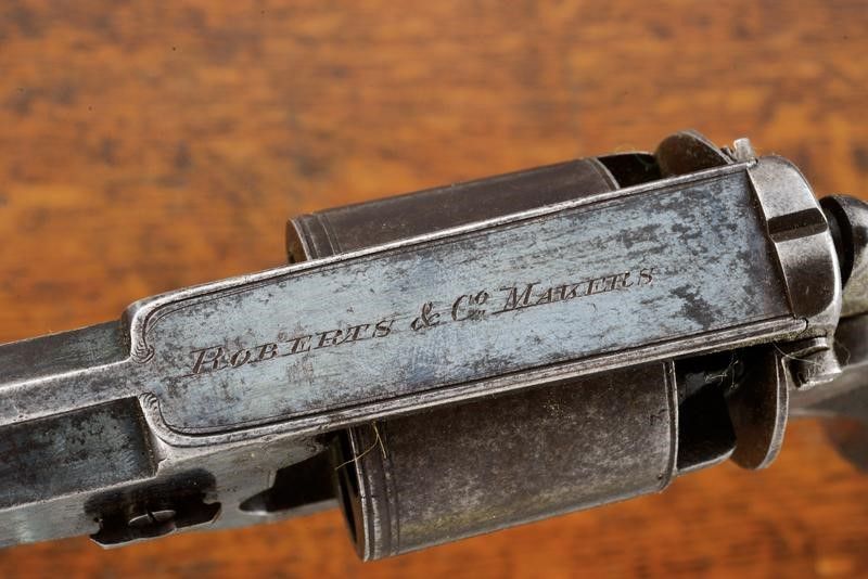 Revolver a Luminello sul Tipo Tranter di Roberts & Co. in Cassetta