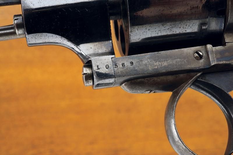 Bel Revolver Lefaucheux a Spillo Sistema Jansen in Cassetta