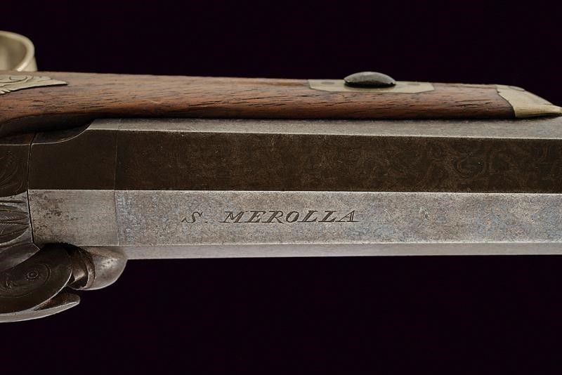 Pistola a Luminello da Ufficiale di S. Merolla
