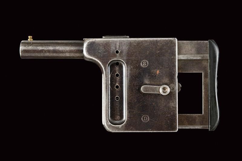 A rare 'Gaulois' palm pistol  Rare and Fine Antique Arms, Armour