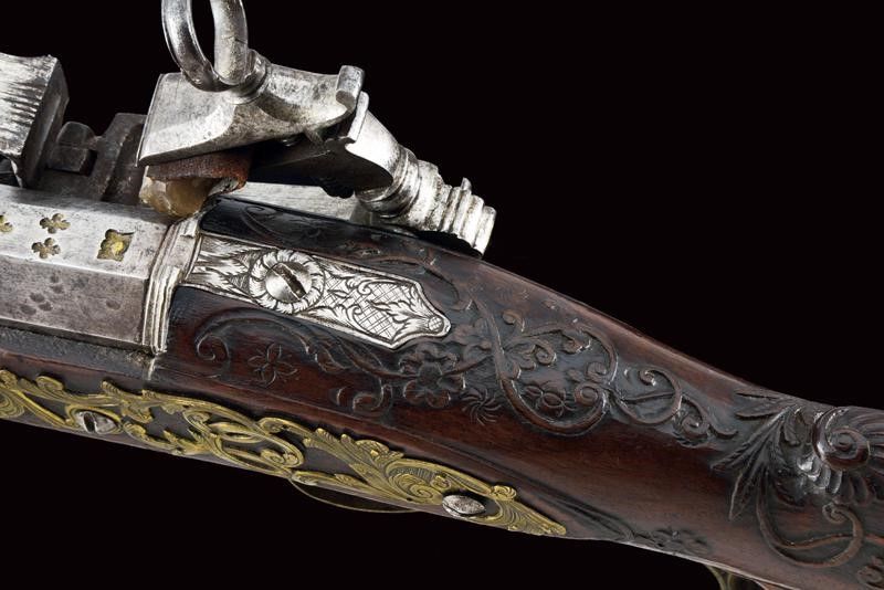 Bellissimo Fucile alla Micheletta a Pietra Focaia di Vincenzo Sarli
