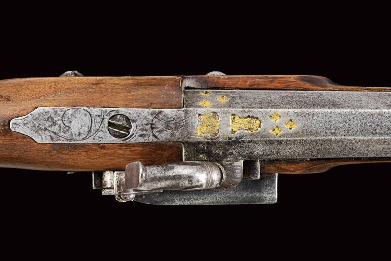 Sold at Auction: 19TH C. BRASS HUNTING GUN POWDER FLASK