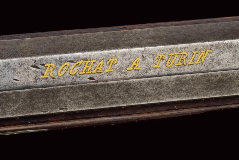 Bellissimo Fucile a Luminello da Tiro da Presentazione, Donato dal Re Vittorio Emanuele II