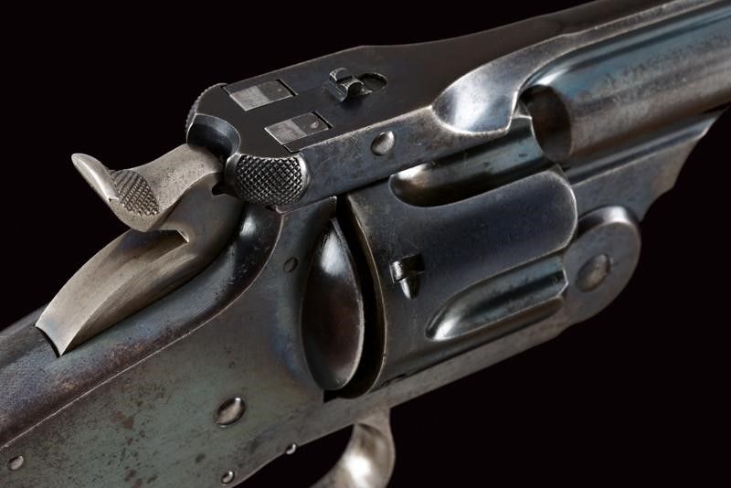 An interesting S&W New Model No. 3 Single Action Revolver for the