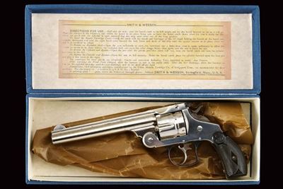 S&w 44 Double Action First Model Revolver 'double Action Frontier'