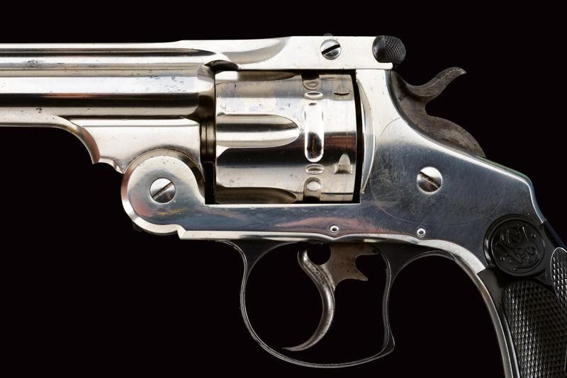 Smith & Wesson S&W .44 Double Action 1st Model Top Break Revolver, Cut  Barrel, MFD 1880's Antique