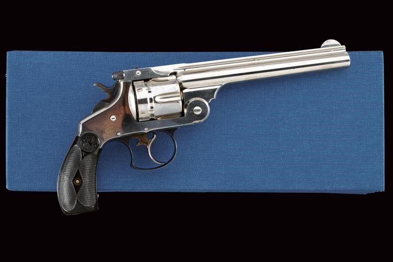 A S&W 44 Double Action First Model Revolver 'Double Action