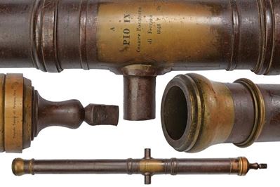 Cannone Donato a Papa Pio IX
