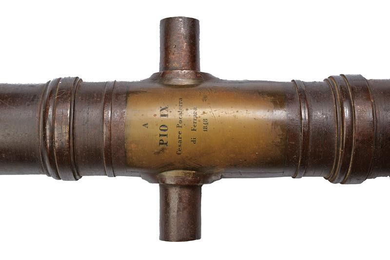 Cannone Donato a Papa Pio IX
