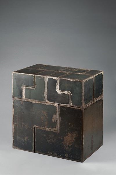 Costruttivo 74, modulo L, 1974 - Acciaio grezzo