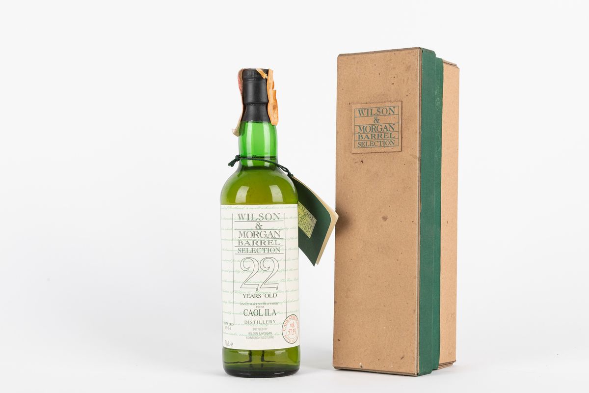 【未開栓保管品】WILSON&MORGAN CAOL ILA 22 Scozia - Caol Ila 22 YO 1974 Wilson & Morgan Barrel Selection Cask