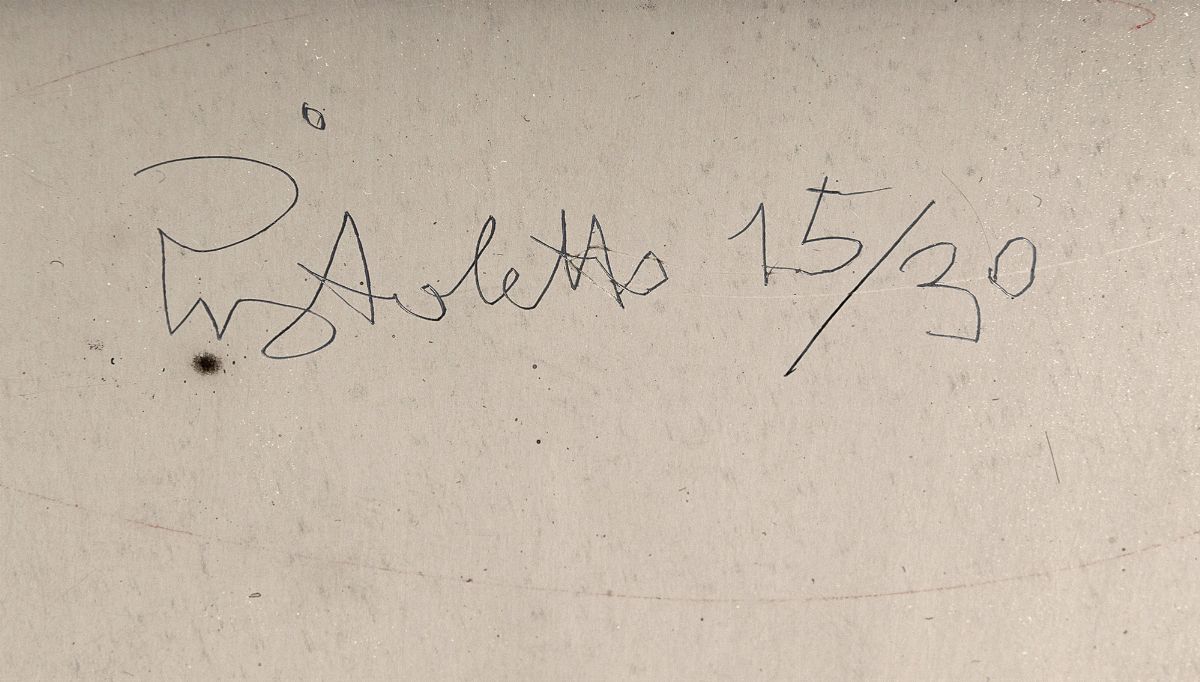 Michelangelo Pistoletto - Autoritratto, serigrafia su carta