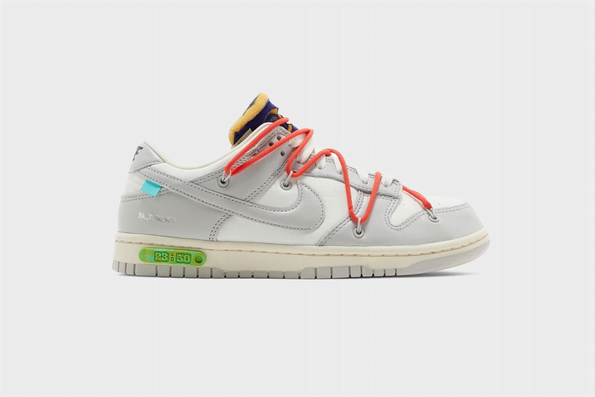 NIKE - Dunk Low Off-White Lot 23 / Size US 8.5 EUR 42 2021