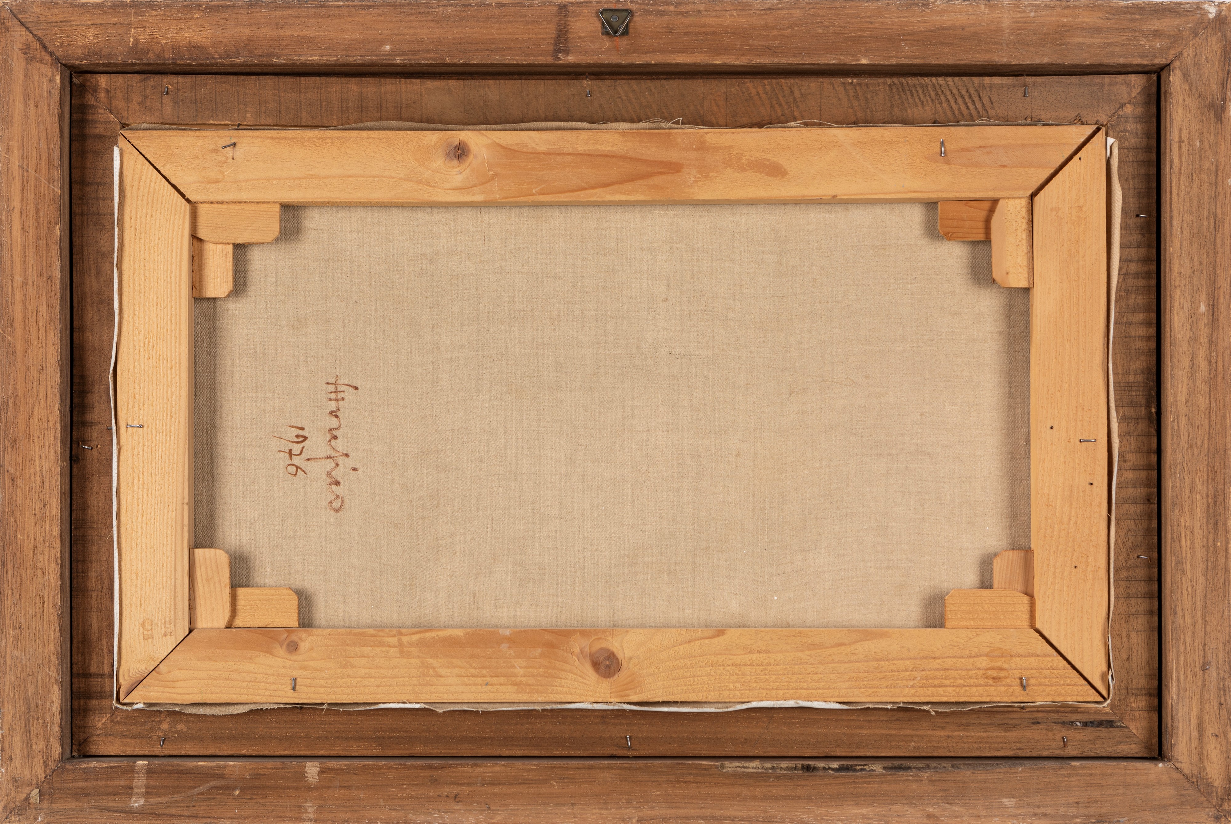Ettore Fico - Prato fiorito, olio su tela, 1976