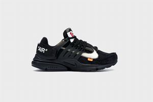 Air Presto Off-White Black / Taglia US 8 EUR 41