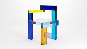 Sedia mod. Post Steltman