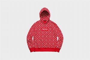 Louis vuitton x supreme box logo hooded sweatshirt hotsell