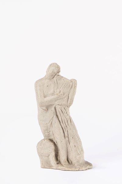 Senza Titolo, litoceramica, cm 27,5 x 14