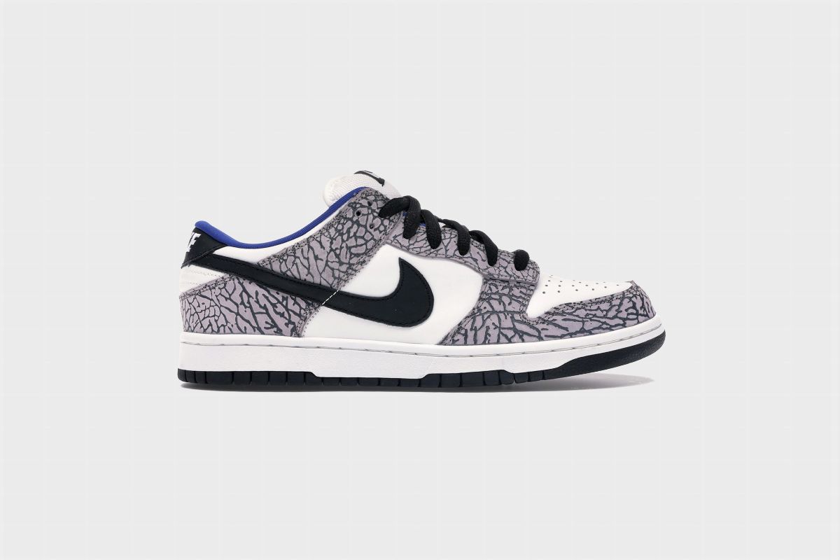 Nike - Bundle Pack - Dunk Sb Supreme White Cement e Black Cement / Taglie Us 10 Eur 44